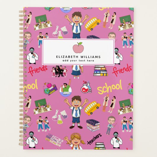Terug naar school planner (Voorkant)