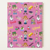 Terug naar school planner (Achterkant)