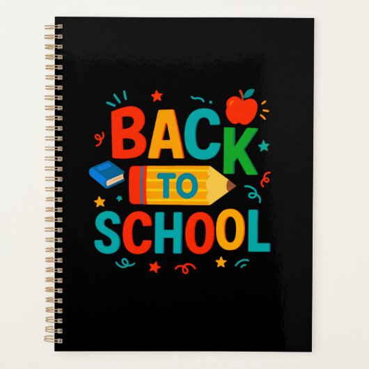 Terug naar school  planner (Voorkant)