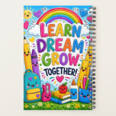 terug naar school, planner (Achterkant)