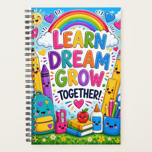 terug naar school, planner (Voorkant)