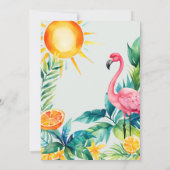 terug naar school Pool party class vrienden verjaa Kaart (Achterkant)