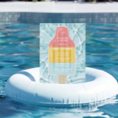 Terug naar School Pool Party Kaart