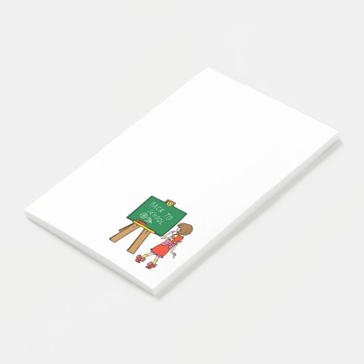 Terug naar School Post-it® Notes (Schuin)