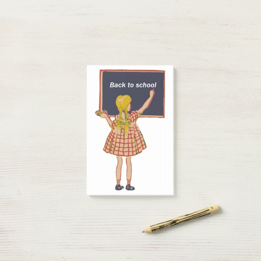 TERUG NAAR SCHOOL POST-IT® NOTES (Op bureau)