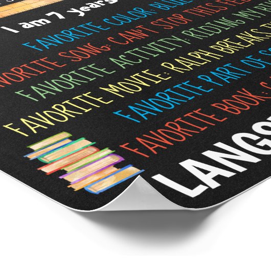 Terug naar School Poster (Hoek)