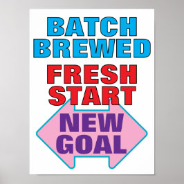 Terug naar school poster