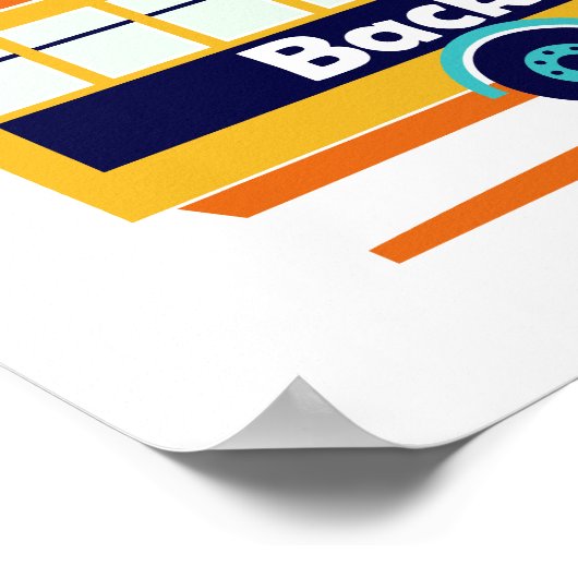 Terug naar School poster (Hoek)