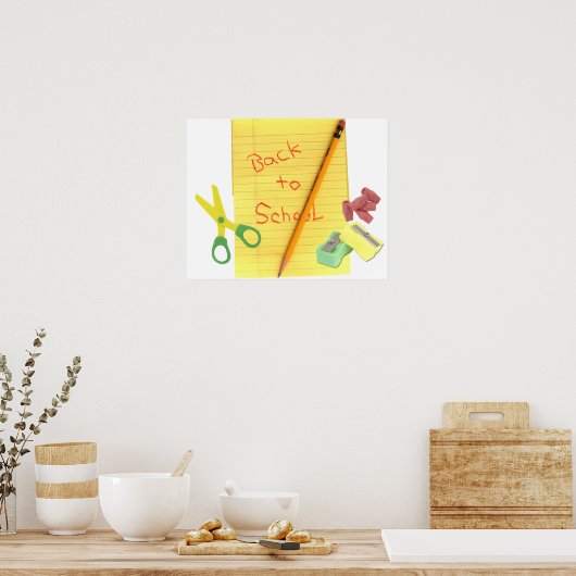 Terug naar School Poster (Keuken)
