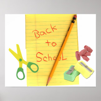 Terug naar School Poster