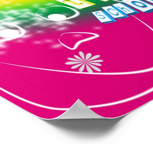 Terug naar School Poster (Hoek)