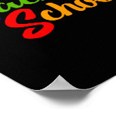 Terug naar school poster (Hoek)