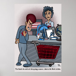 Terug naar school poster