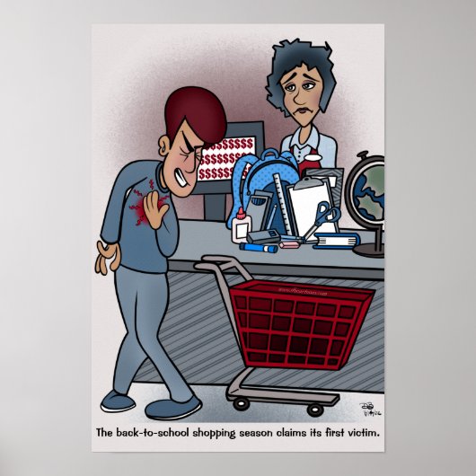 Terug naar school poster (Voorkant)