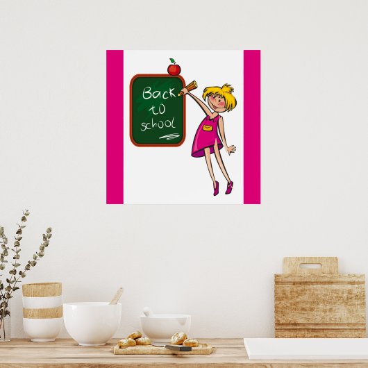 TERUG NAAR SCHOOL POSTER (Keuken)