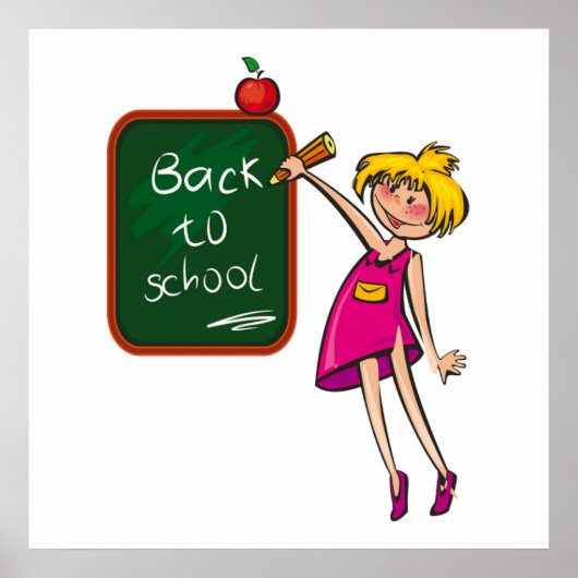TERUG NAAR SCHOOL POSTER (Voorkant)
