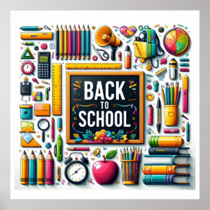 Terug naar School Poster