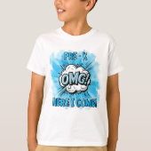 Terug naar school Pre-K Comic Style T-shirt (Voorkant)