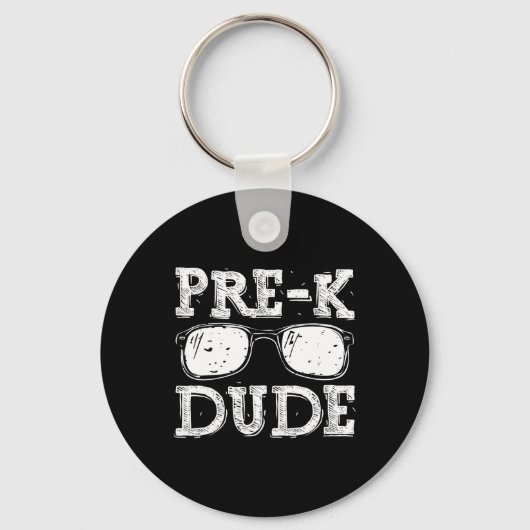 Terug naar school Pre-k kerel Sleutelhanger (Voorkant)