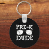 Terug naar school Pre-k kerel Sleutelhanger (Voorkant)