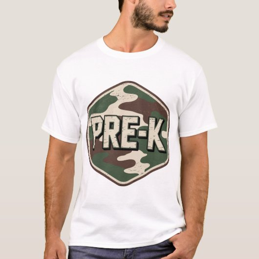Terug naar school Pre-K T-shirt (Voorkant)