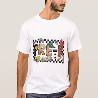 Terug naar school Pre K T-shirt