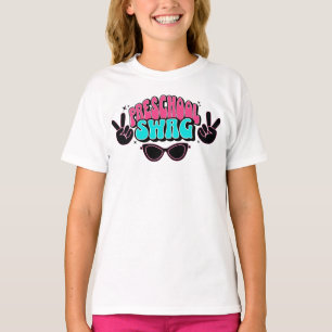 Terug naar school Preschool Swag Cool Kid Design T-shirt