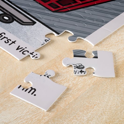 Terug naar school puzzle legpuzzel (Zijkant)