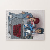 Terug naar school puzzle legpuzzel (Horizontaal)