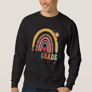 Terug Naar School Regenboog 9e Negende Klas Groep Trui