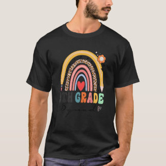 Terug naar school Regenboogschool 9de dieptescorte T-shirt