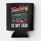 Terug naar school Retro lesgeven is mijn ding 80s Blikjeskoeler (Voorkant)