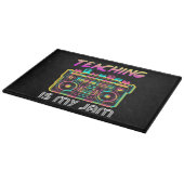 Terug naar school Retro Onderwijs is mijn ding 80s Snijplank (Hoek)