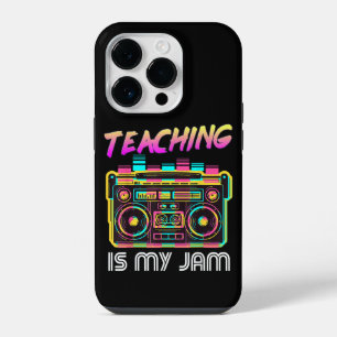 Terug naar school Retro Onderwijs is mijn Jam 80s iPhone 14 Plus Hoesje