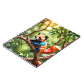 Terug naar school Rode Panda Origami Notitieboek (Linkerzijde)