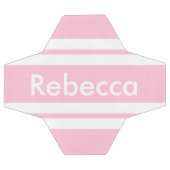 terug naar school roze strepen die aanpasbaar zijn voetbal (Enkel)