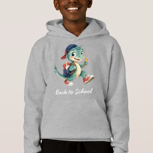Terug naar school Schattige Dinosaurussen Kinderen (Voorkant)