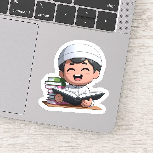 Terug Naar School Schattige Islamitisch Motivatie  Sticker (Detail)