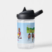 Terug naar school Schattige kinderen Student  Waterfles (Links)