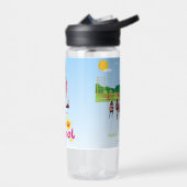 Terug naar school Schattige kinderen Student Waterfles (Links)