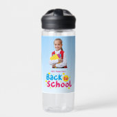 Terug naar school Schattige kinderen Student Waterfles (Voorkant)