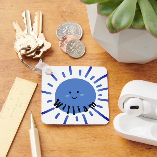 Terug naar school | Schattigee Kinder Boho Vibes S Sleutelhanger (Bureau)