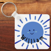 Terug naar school | Schattigee Kinder Boho Vibes S Sleutelhanger (Voorkant)