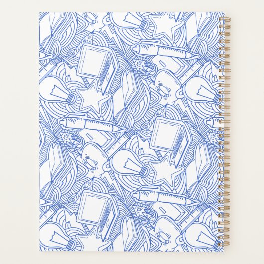 Terug naar school. School Stickers Planner (Achterkant)