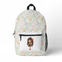 Terug naar school. schoolmeisje