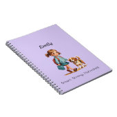 Terug naar school schrift – Persoonlijk gemaakt Notitieboek (Rechterzijde)