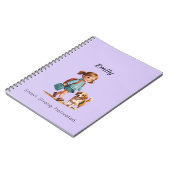 Terug naar school schrift – Persoonlijk gemaakt Notitieboek (Linkerzijde)