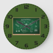 Terug naar School Science schoolbordonderwijs Grote Klok (Voorkant)