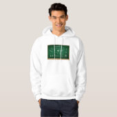 Terug naar School Science schoolbordonderwijs Hoodie (Voorkant volledig)