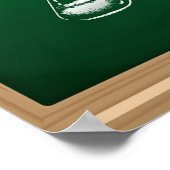 Terug naar School Science schoolbordonderwijs Poster (Hoek)